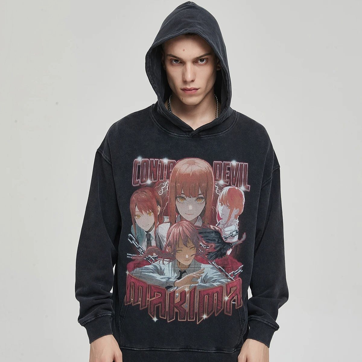 Makima "Spiral" Vintage Hoodie