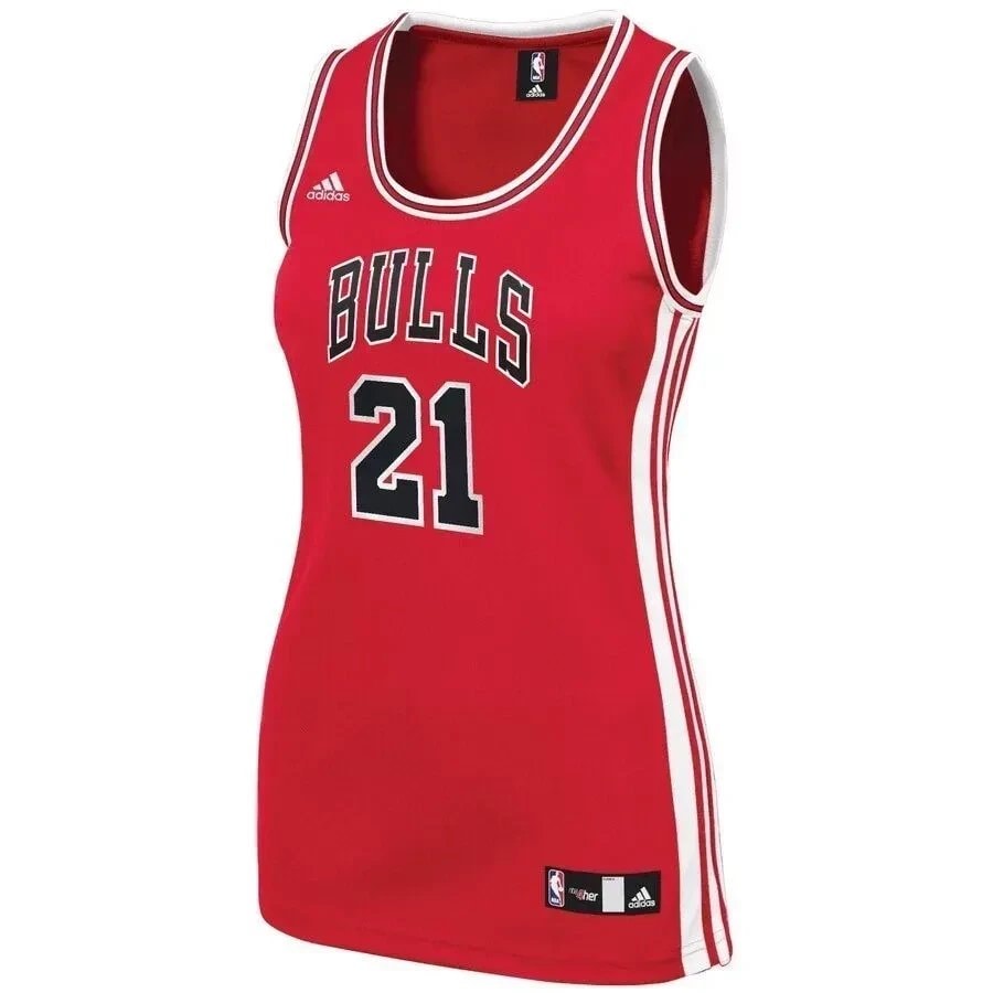 Jimmy Butler Chicago Bulls Women's Road Jersey Red Multicolor Sizes S-3XL