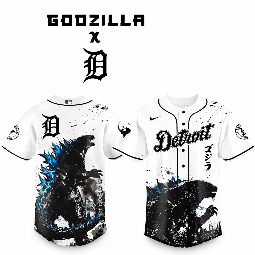 Baseball Team x Godzilla Monster Baseball Jersey