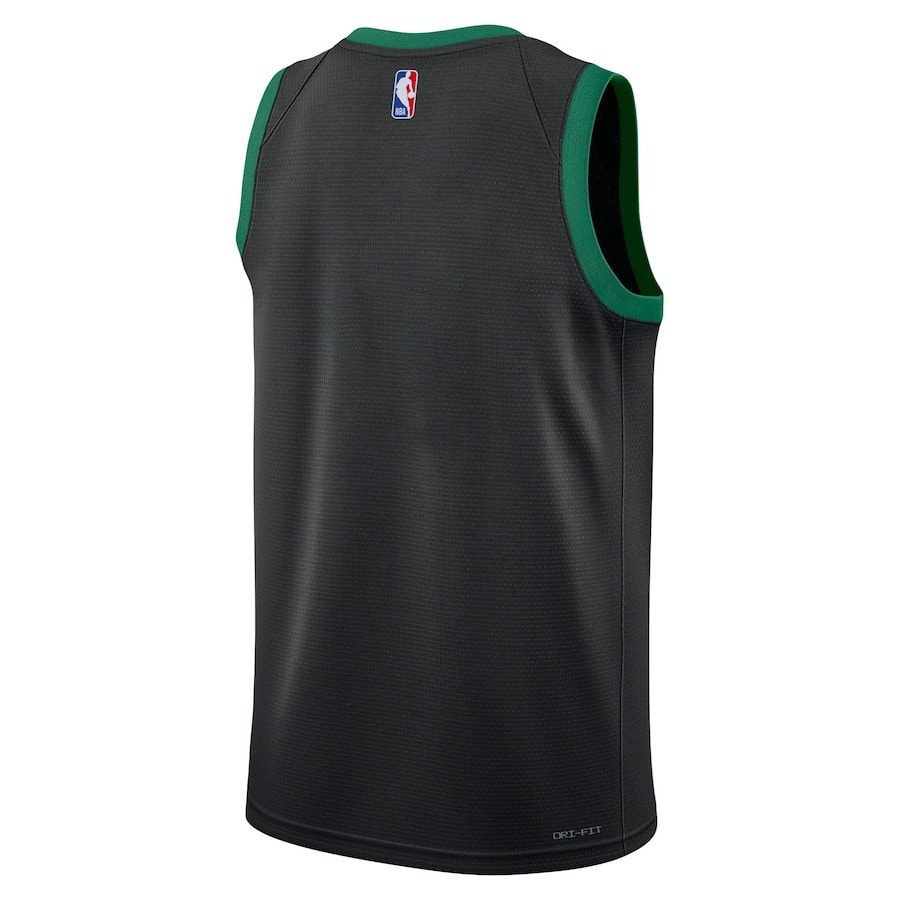 Boston Celtics 2024 Finals Champions Swingman Jersey Statement Edition Black Unisex