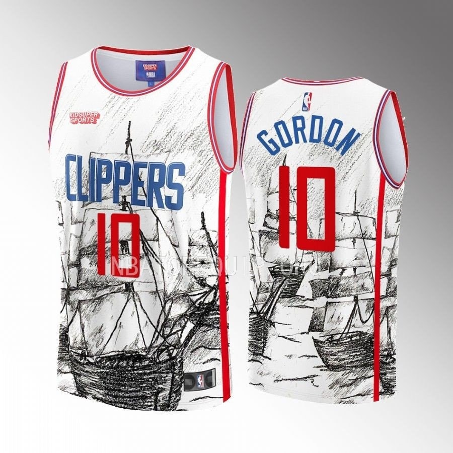 Eric Gordon 10 Basketball Team Basketball & KidSuper Studios Unisex Hometown Jersey