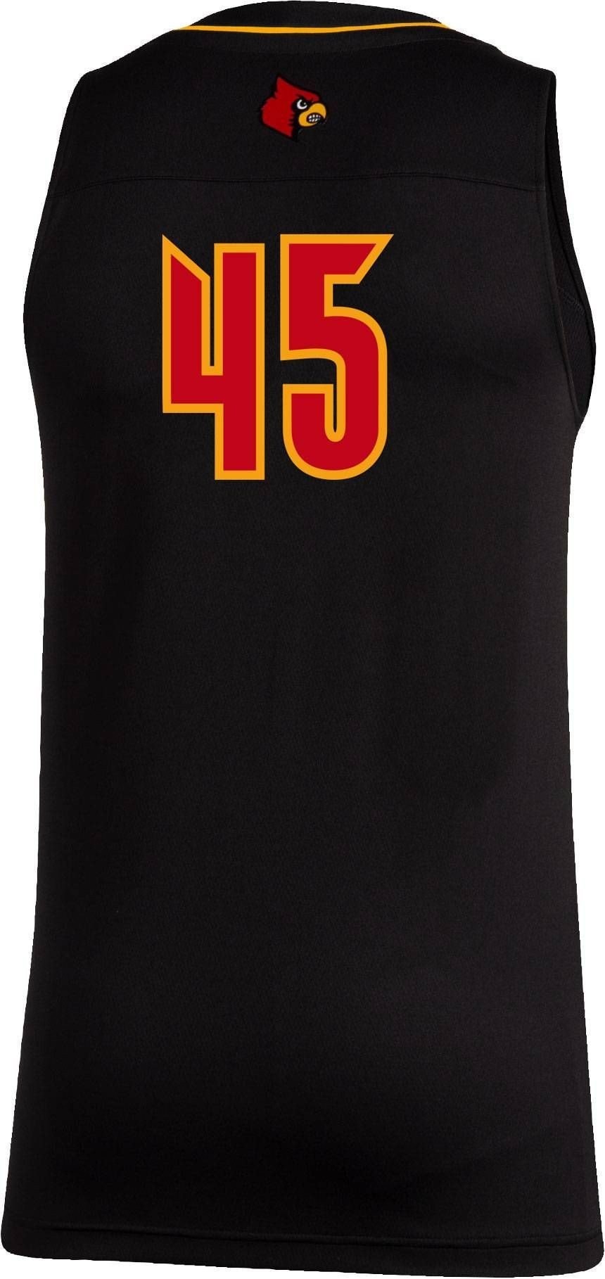 Men's Louisville Cardinals Swingman Black Jersey