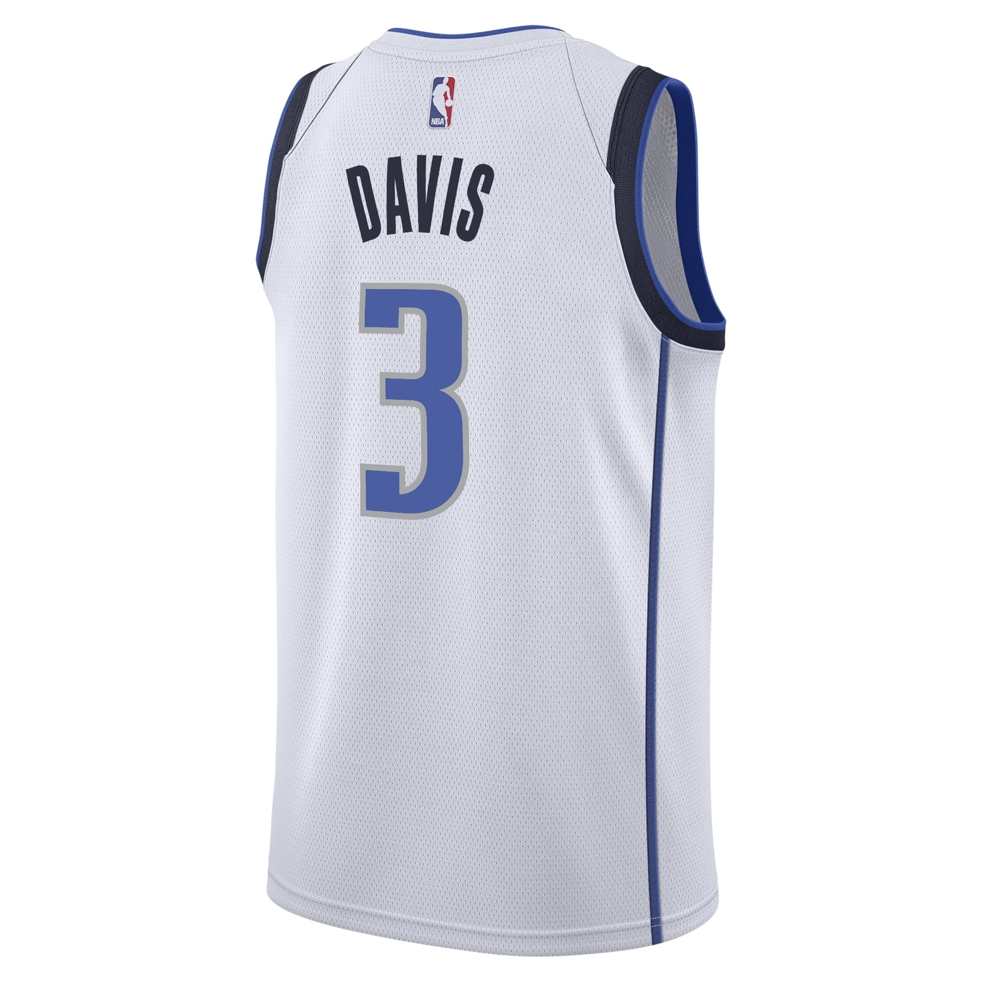 Dallas Mavericks Association Edition Swingman Jersey White Anthony Davis Youth