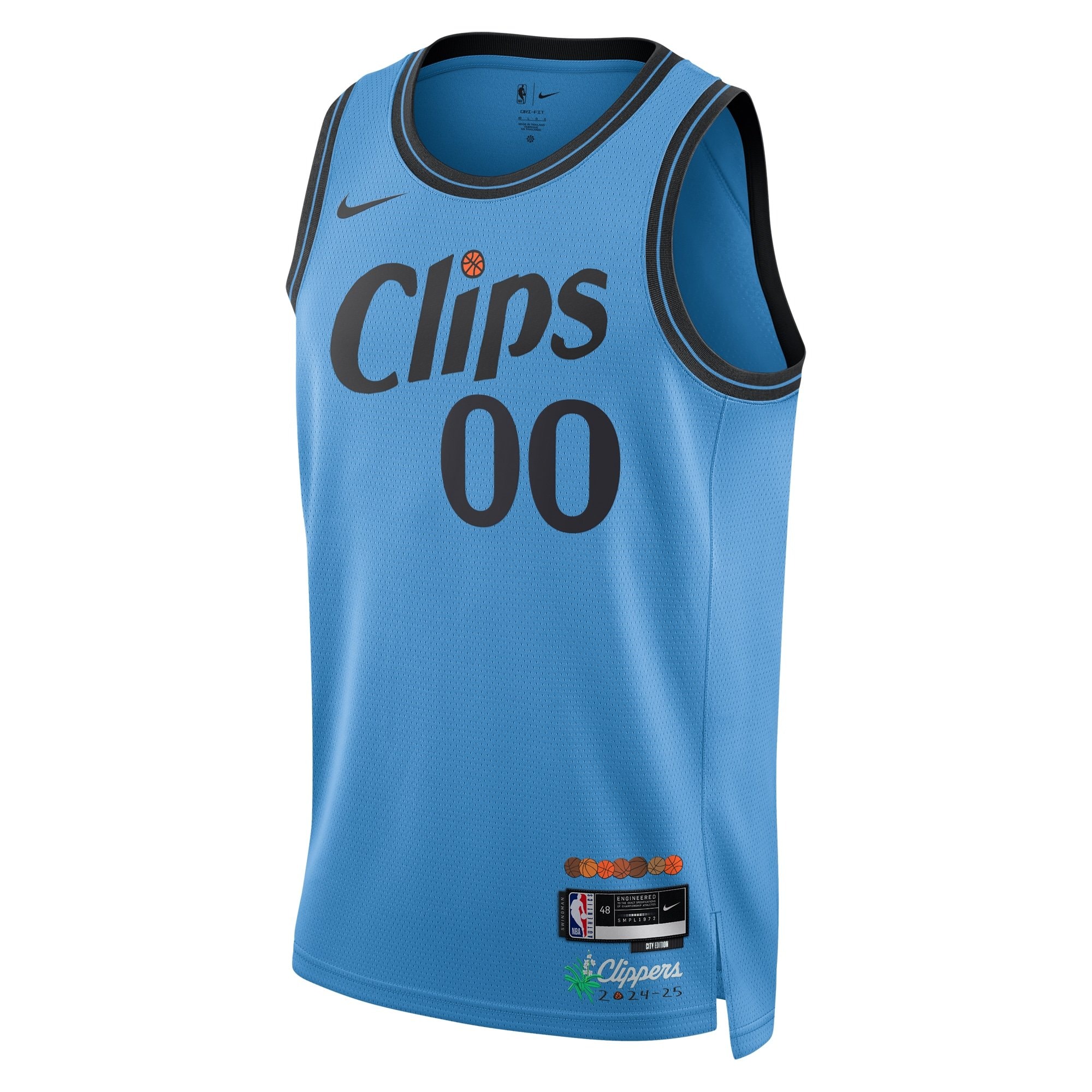 Los Angeles Clippers City Edition Swingman Jersey 2024 Custom Unisex Multicolor