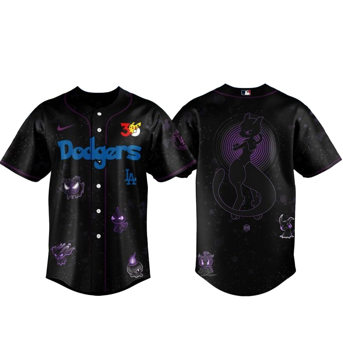 Baseball Team Pokemon 30th Anniversary 1996-2026 Baseball Jersey