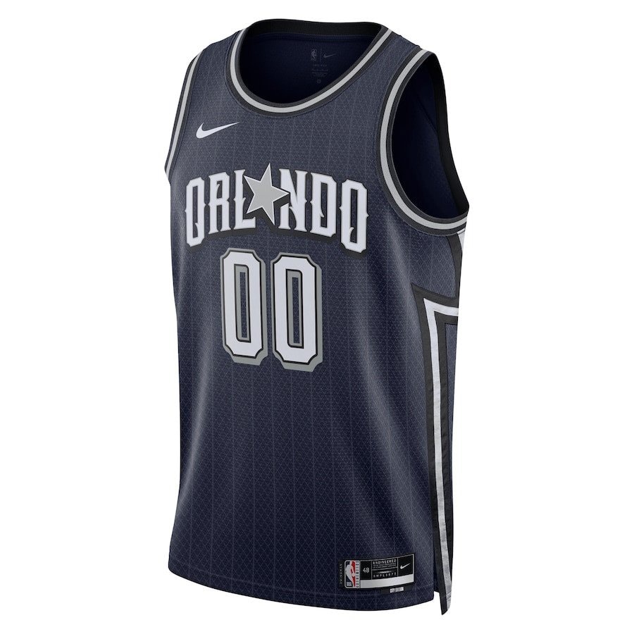 Orlando Magic 2023/24 City Edition Swingman Custom Jersey Navy Unisex