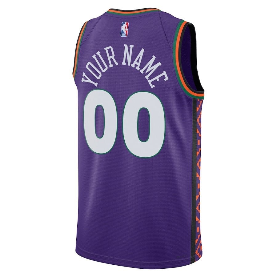 Phoenix Suns Unisex 2024/25 Custom Swingman Jersey City Edition Purple