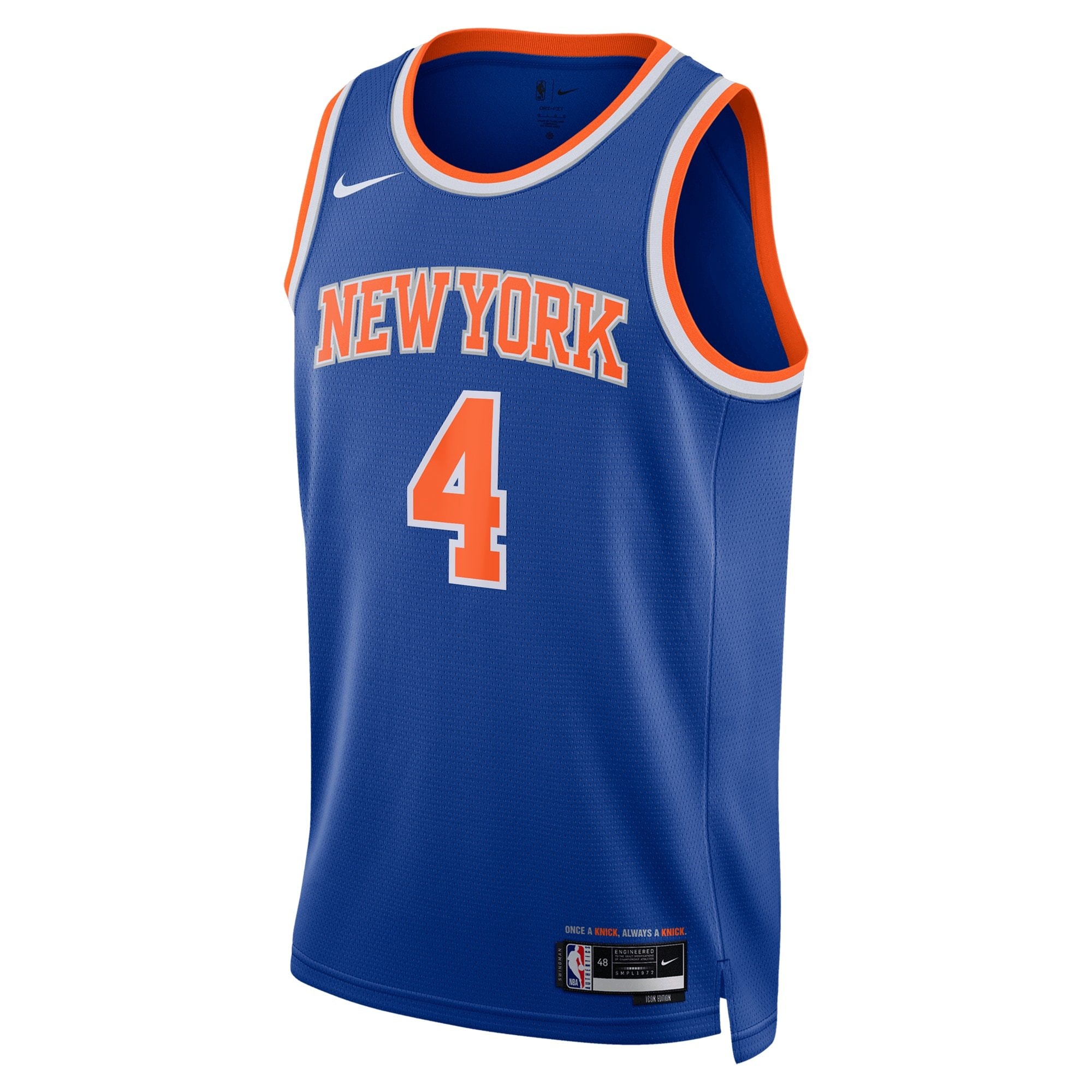 New York Knicks Icon Swingman Jersey - Blue - Pacôme Dadiet - Unisex