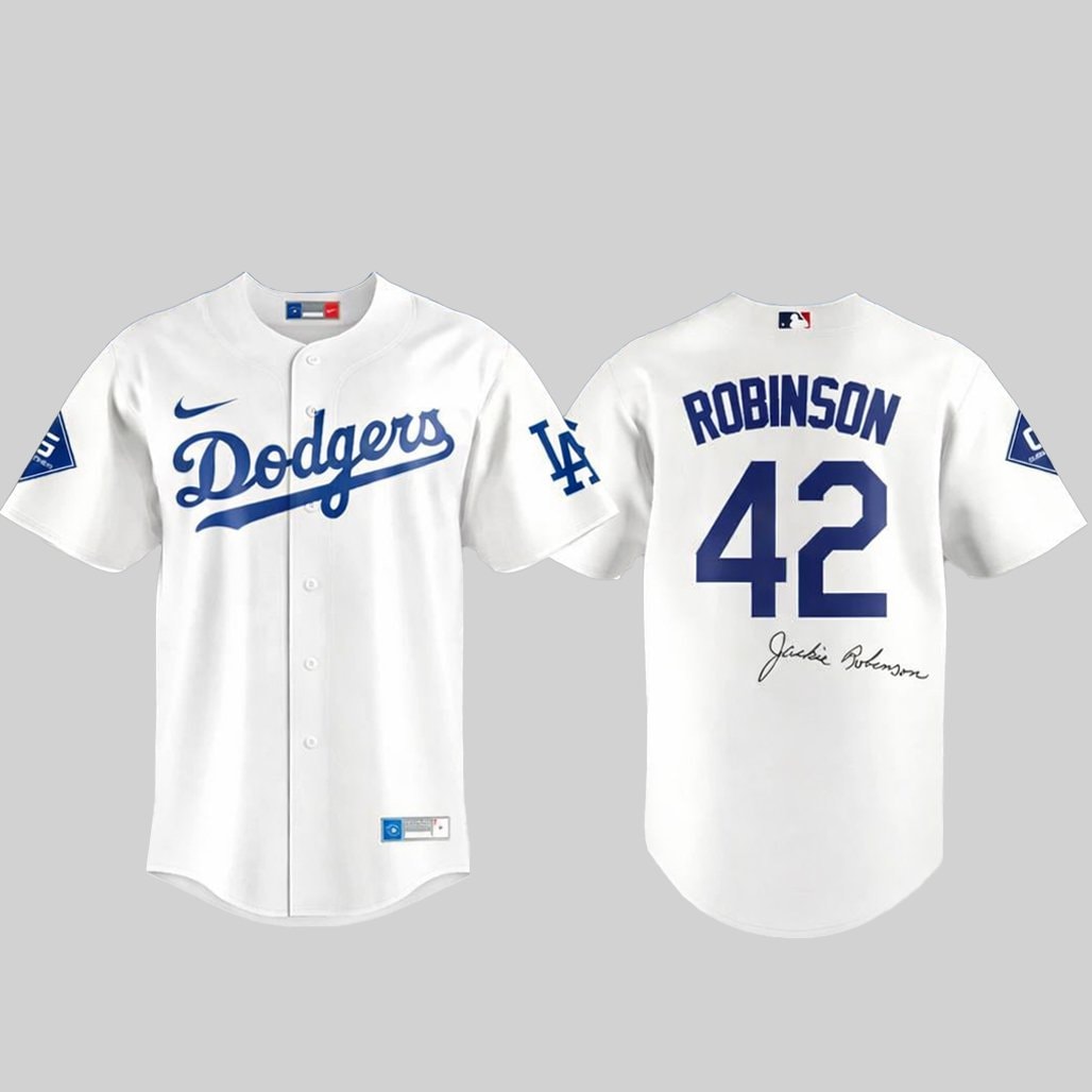 Baseball Team x Jackie Robinson Day 2026 White Baseball Jersey