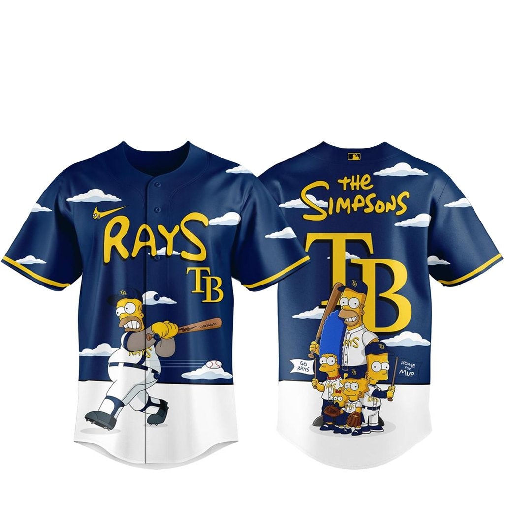 Baseball Team x The Simpsons 2026 Major Gameday Baseball Jersey