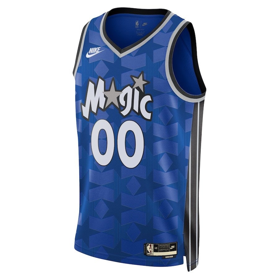 Orlando Magic Unisex 2023/24 Custom Swingman Jersey Classic Edition Blue