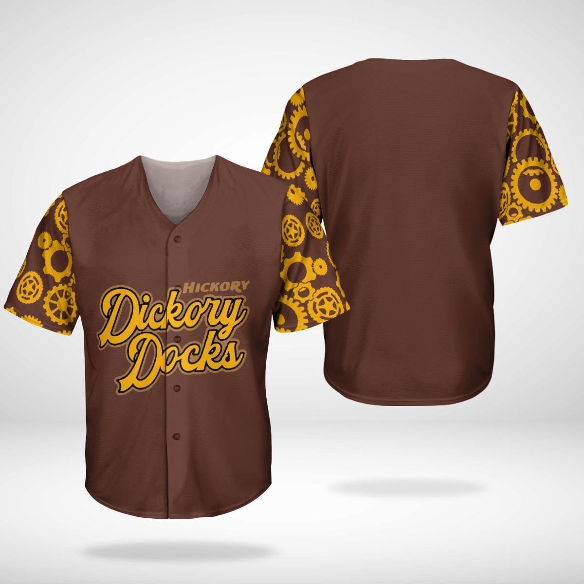 Hickory Crawdads Hickory Dickory Docks Baseball Jersey