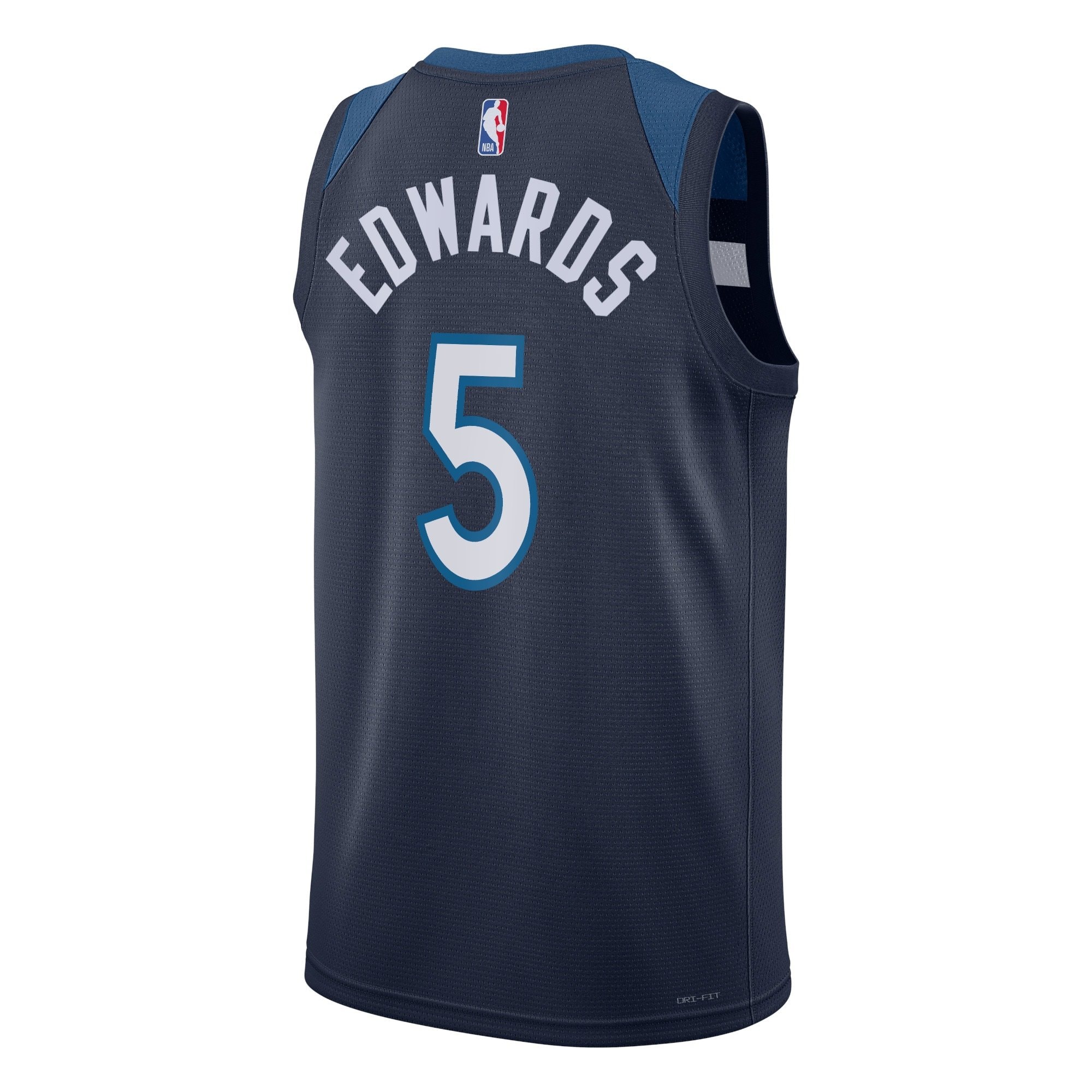 Minnesota Timberwolves Icon Edition Swingman Jersey Navy Anthony Edwards Unisex