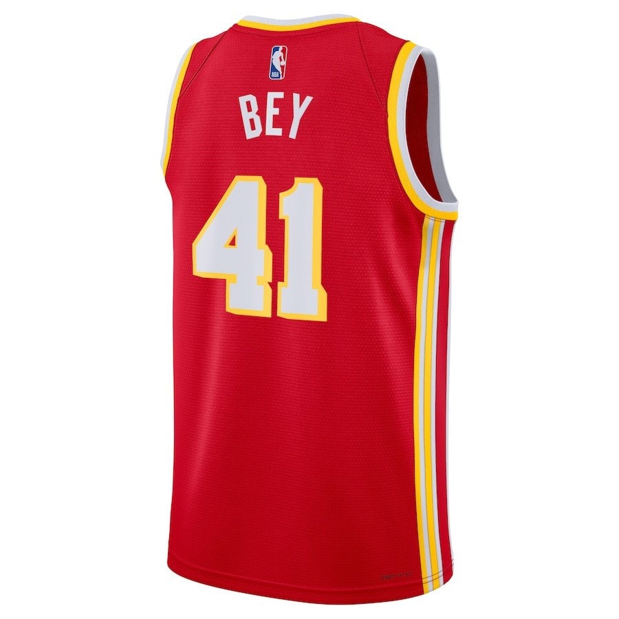 Saddiq Bey 41 Atlanta Hawks Unisex Swingman Jersey Icon Edition Red