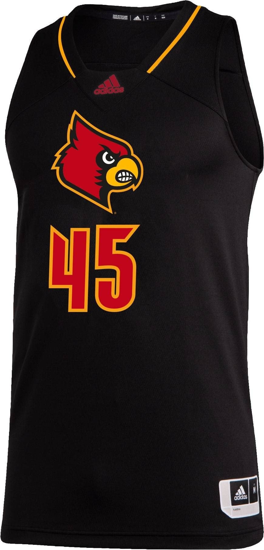 Men's Louisville Cardinals Swingman Black Jersey