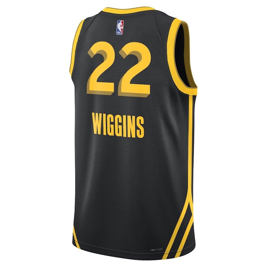 Andrew Wiggins 22 Golden State Warriors 2023/24 Swingman Jersey City Edition Unisex Black