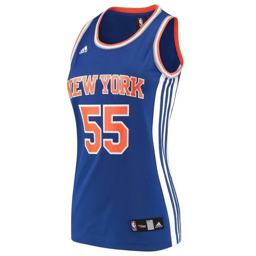 Jarrett Jack New York Knicks Women's Jersey Blue - 100% Polyester Breathable Fan Jersey