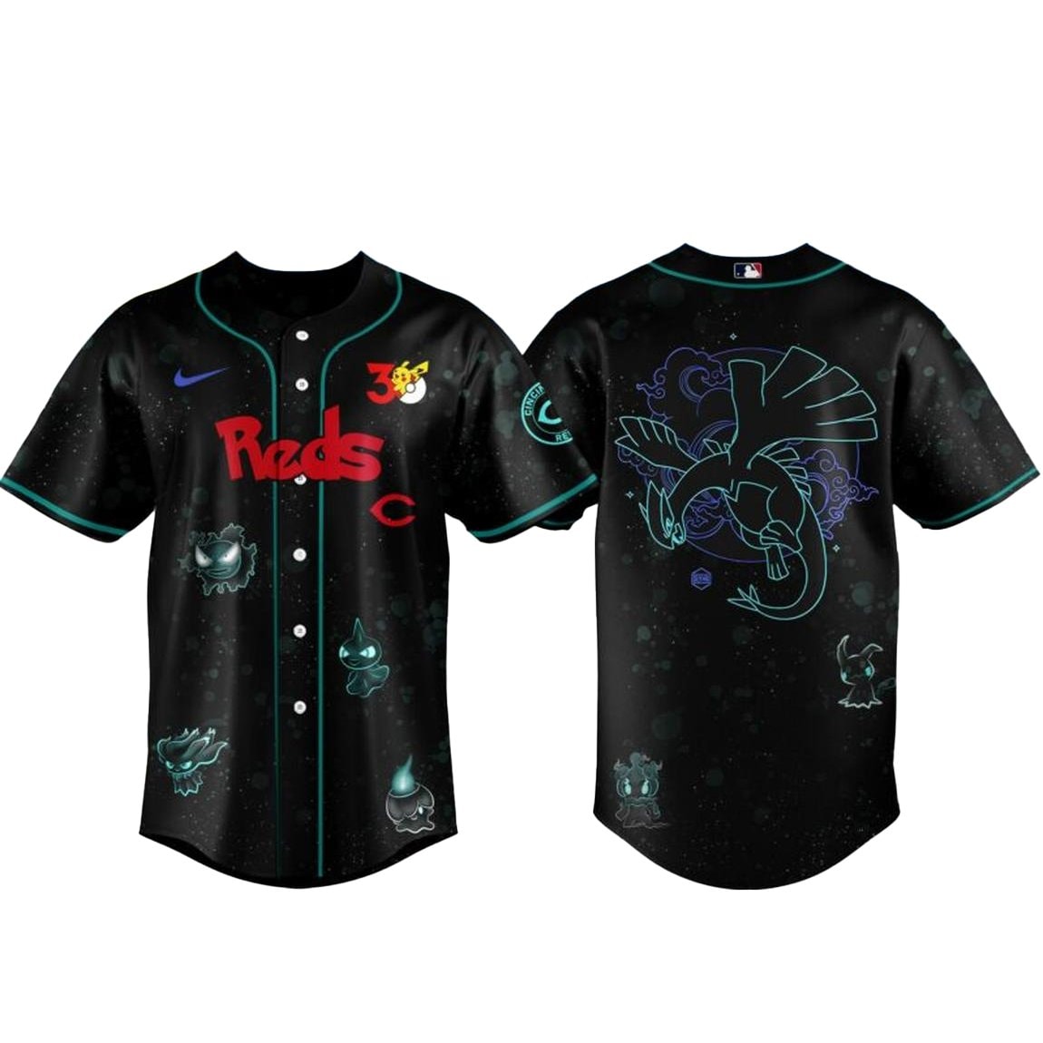 Baseball Team Pokemon 30th Anniversary 1996-2026 Baseball Jersey