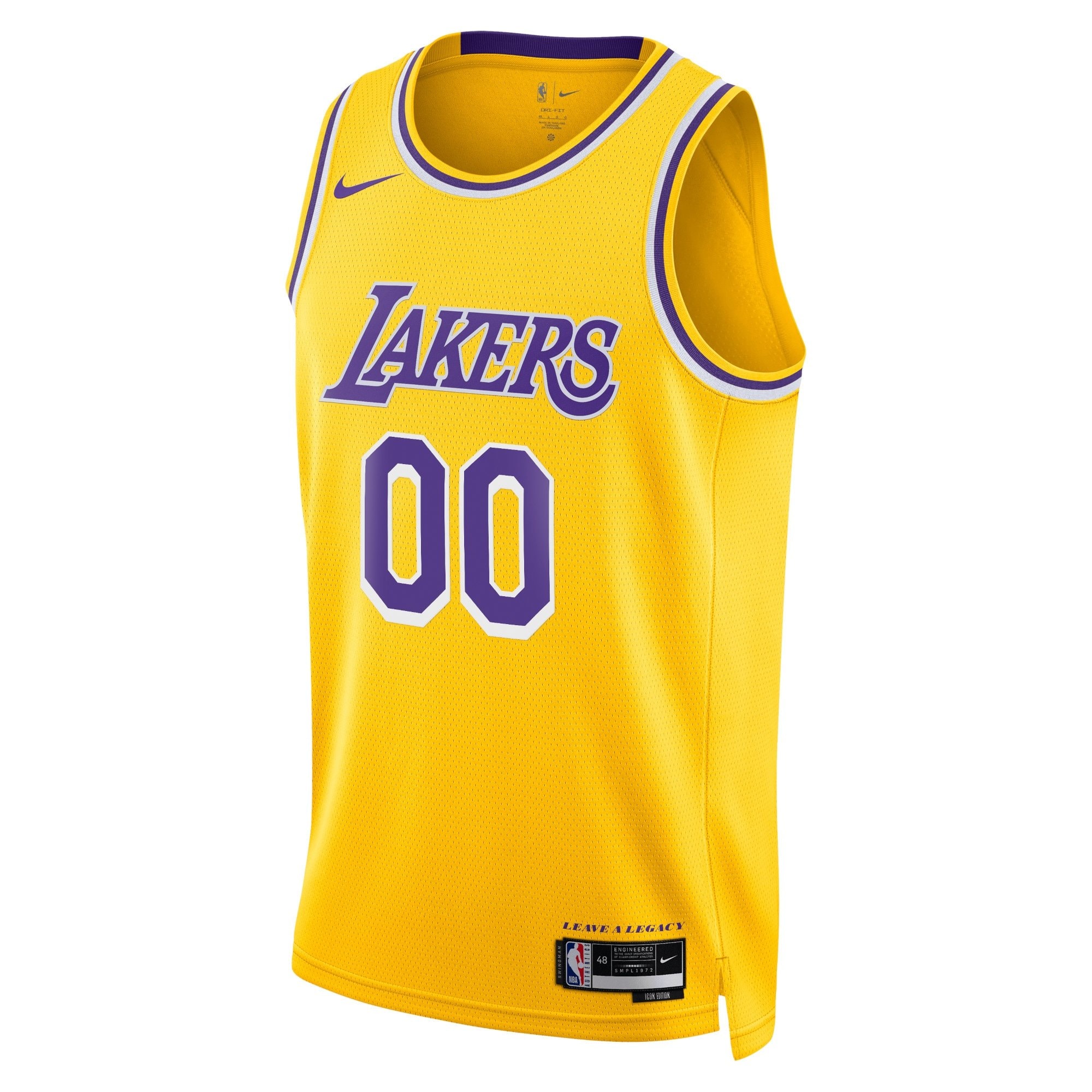 Los Angeles Lakers Icon Swingman Custom Jersey Unisex Multicolor