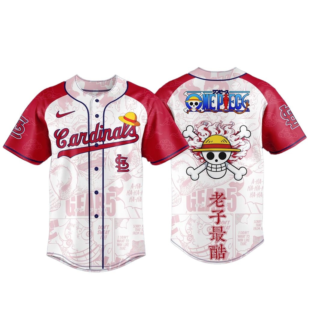 Baseball Team x One Piece Night 2026 Game Baseball Jersey