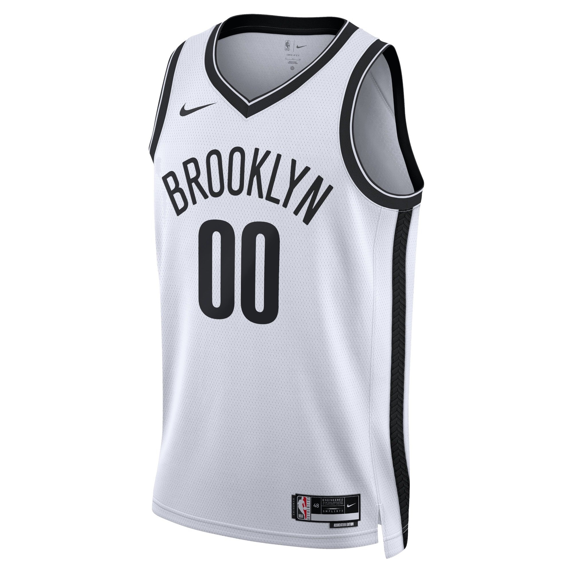 Brooklyn Nets Association Swingman Jersey Custom Unisex Multicolor