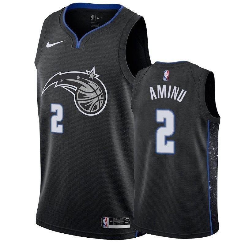 Orlando Magic Al-Farouq Aminu #2 City Men's Basketball Jersey Multicolor