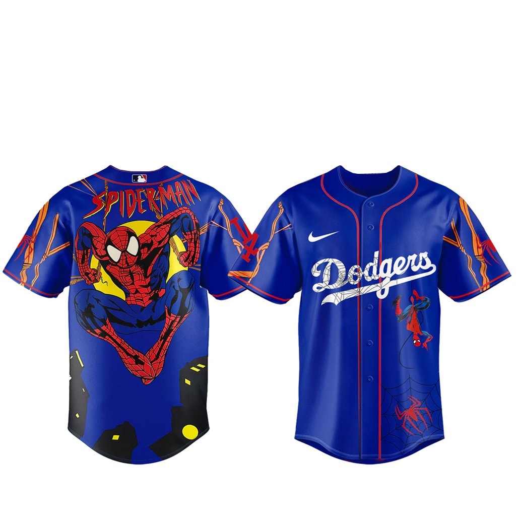 Baseball Team x Spider Man Brand New Day 2026 Baseball Jersey