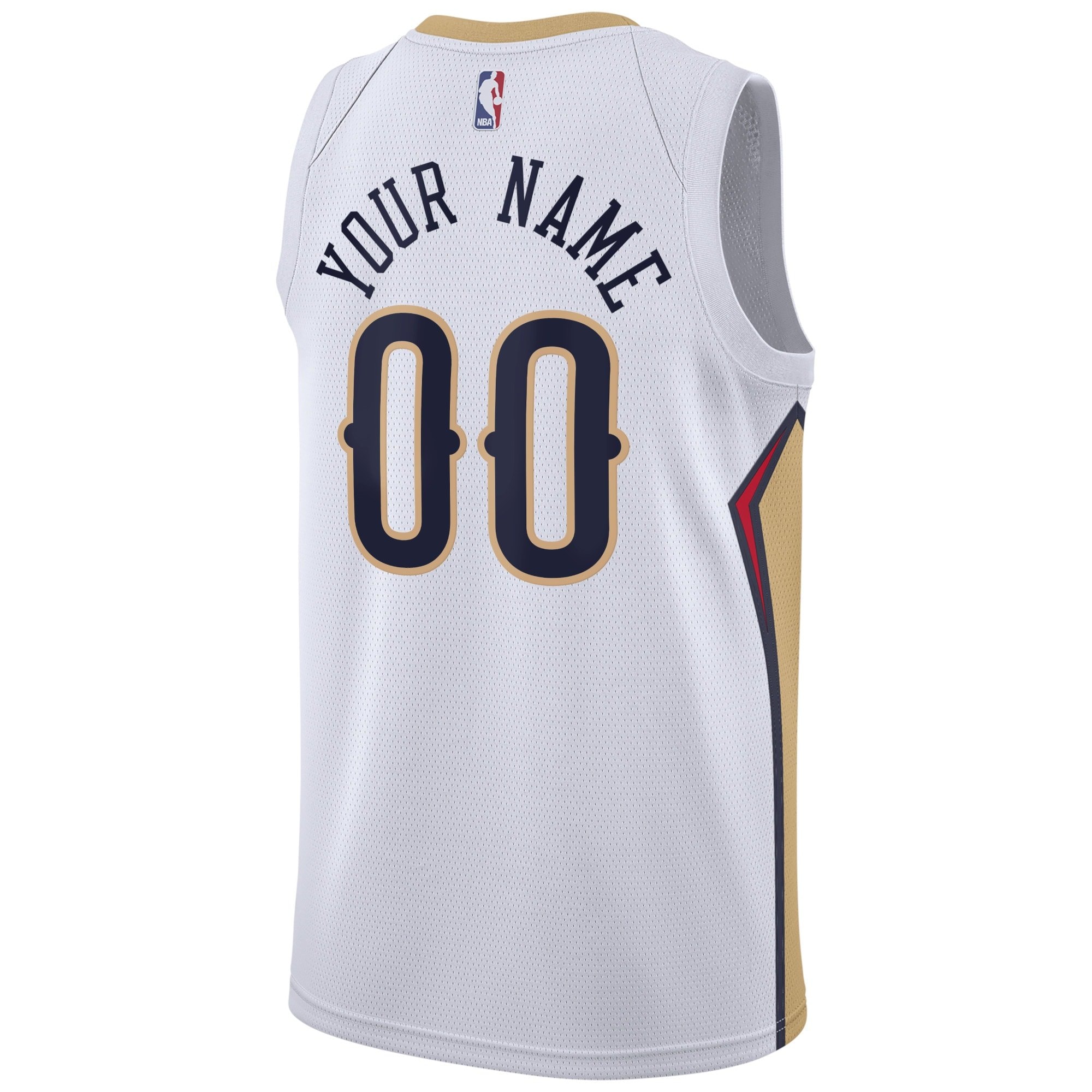 New Orleans Pelicans Association Swingman Custom Jersey Unisex Multicolor