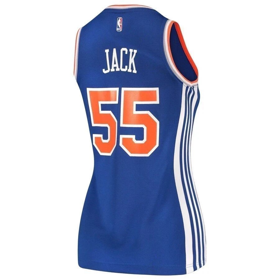 Jarrett Jack New York Knicks Women's Jersey Blue - 100% Polyester Breathable Fan Jersey