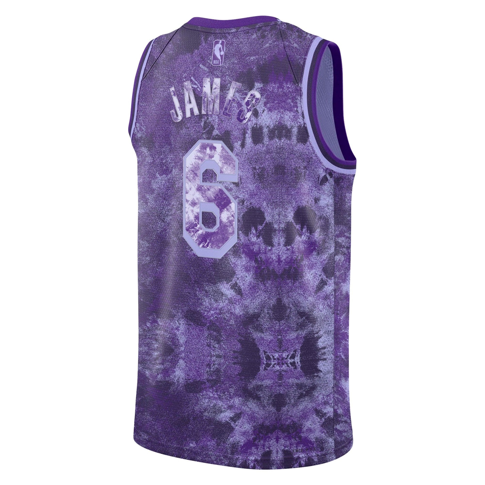 LeBron James 6 Los Angeles Lakers Unisex Swingman Jersey - Multicolor Printing S-3XL