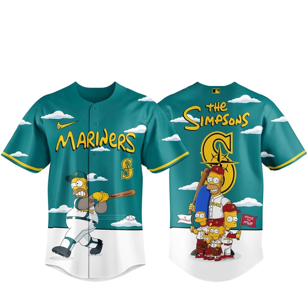 Baseball Team x The Simpsons 2026 Major Gameday Baseball Jersey