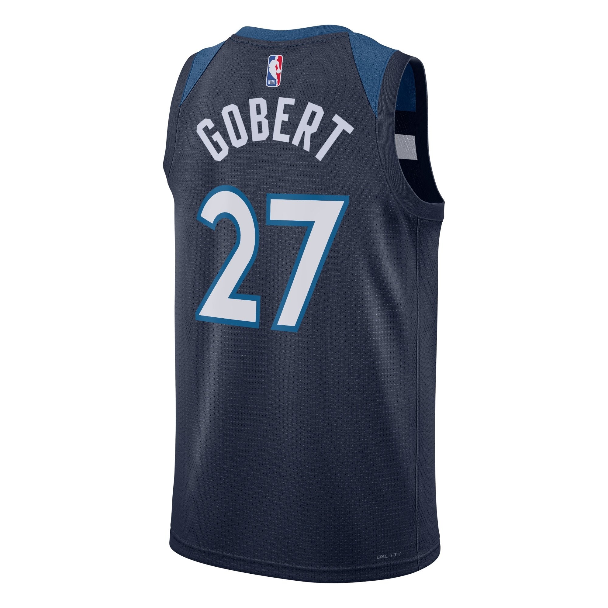 Minnesota Timberwolves Icon Edition Swingman Jersey Navy Rudy Gobert Unisex