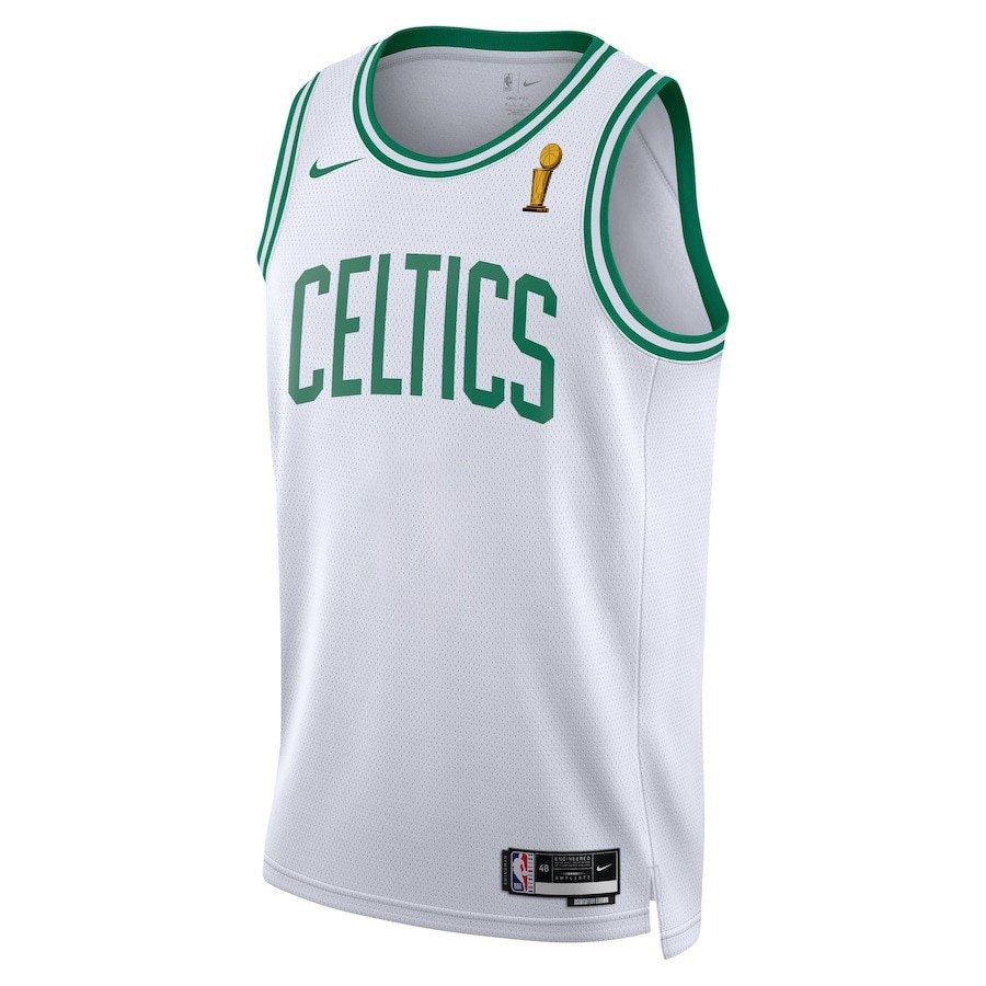 Boston Celtics 2024 Finals Champions Swingman Jersey Association Edition White Unisex