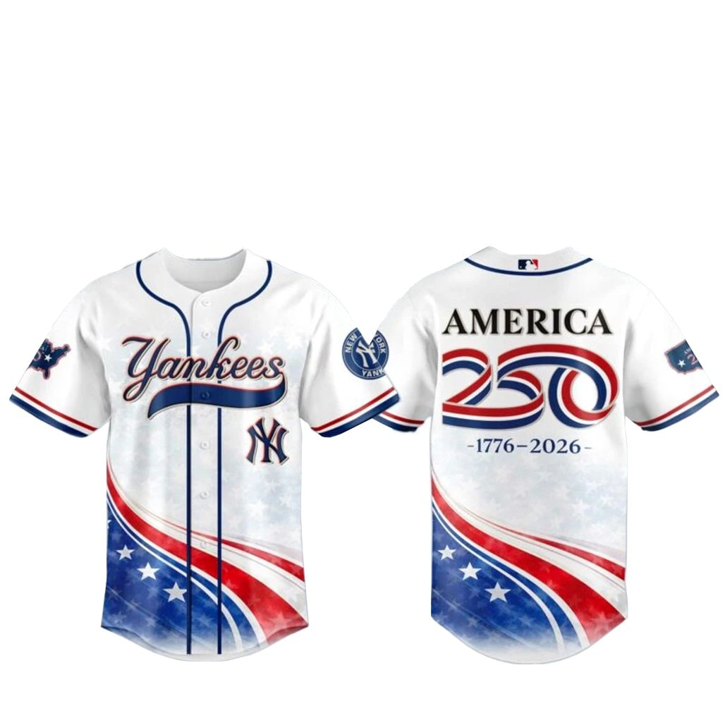 Baseball Team America 250th Anniversary Baseball Jersey