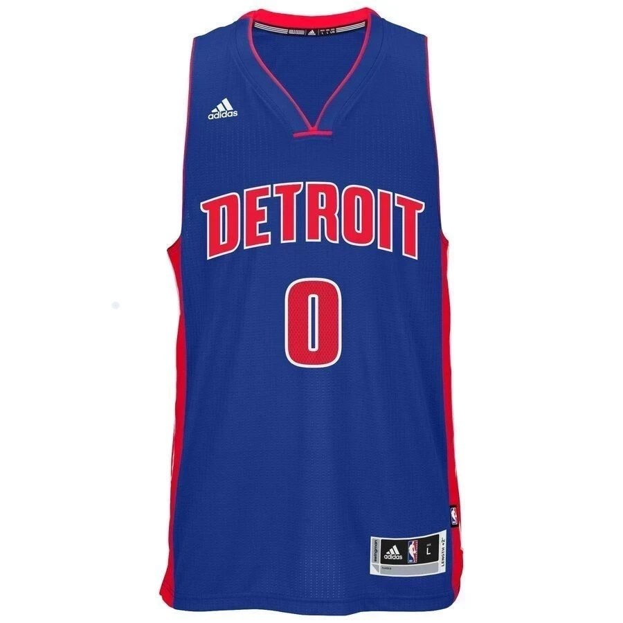 Andre Drummond Detroit Pistons Swingman Climacool Jersey Blue Unisex