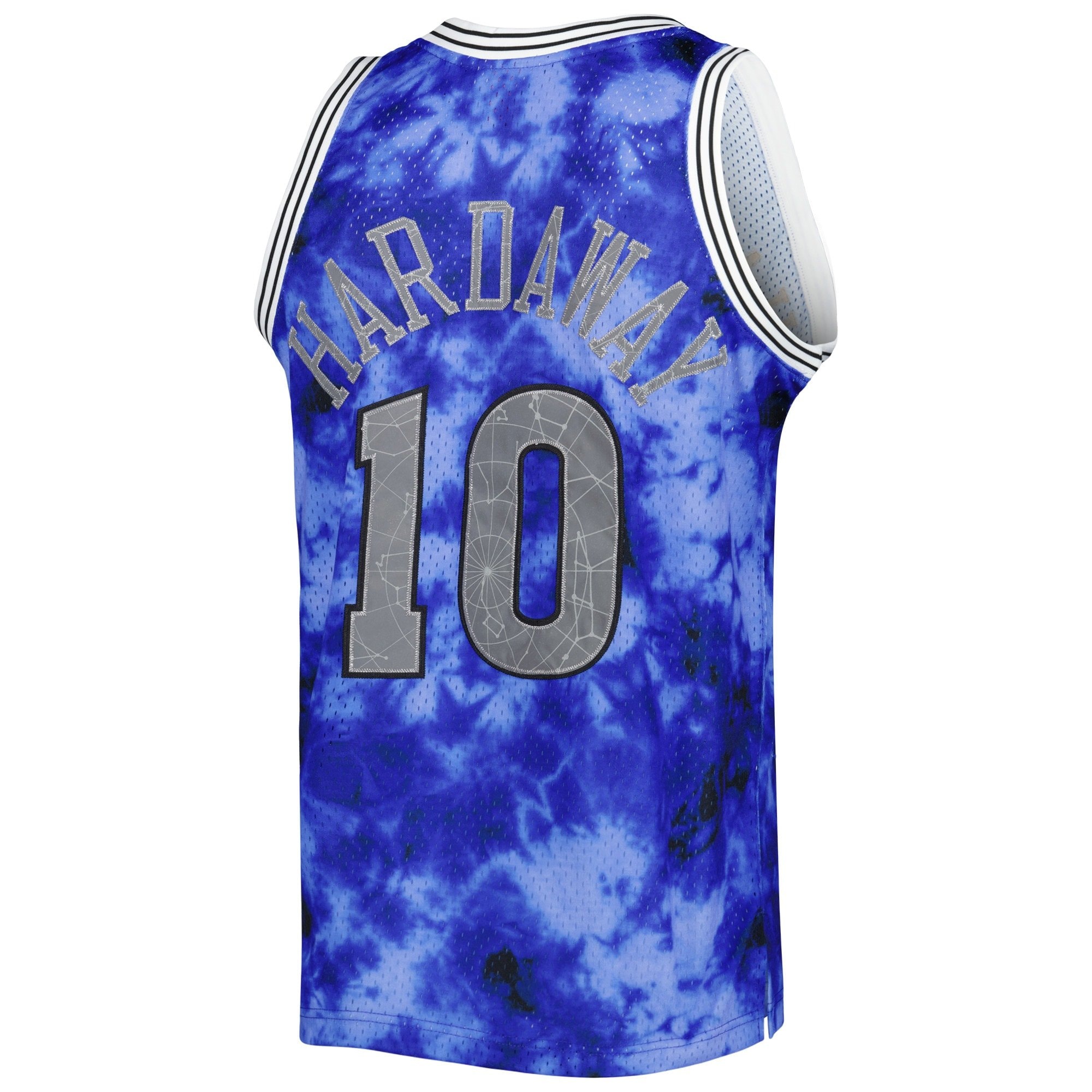 Men's Mitchell & Ness Tim Hardaway Blue Golden State Warriors 1990/91 Galaxy Swingman Jersey