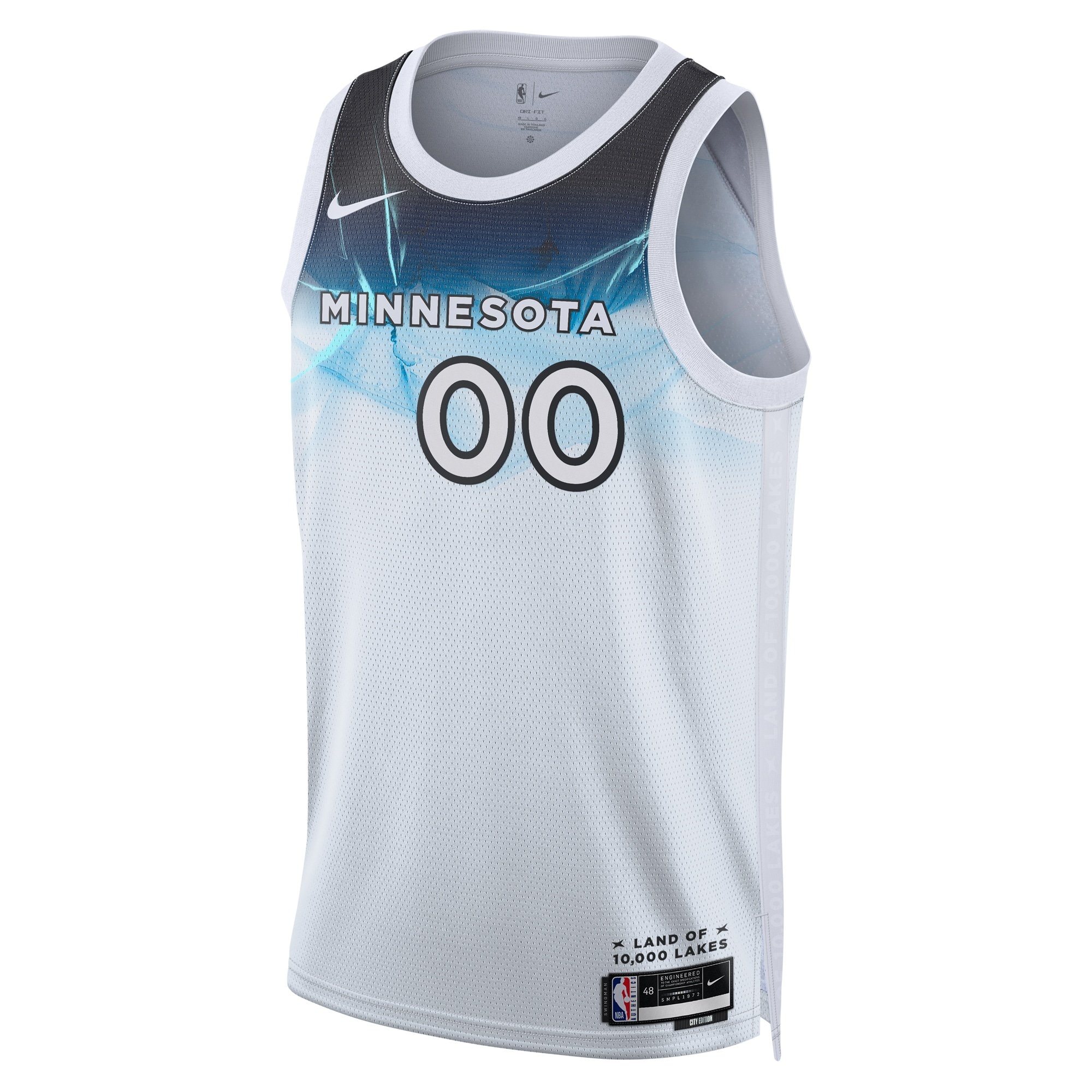Minnesota Timberwolves City Edition Swingman Jersey 2024 Custom Unisex Multicolor