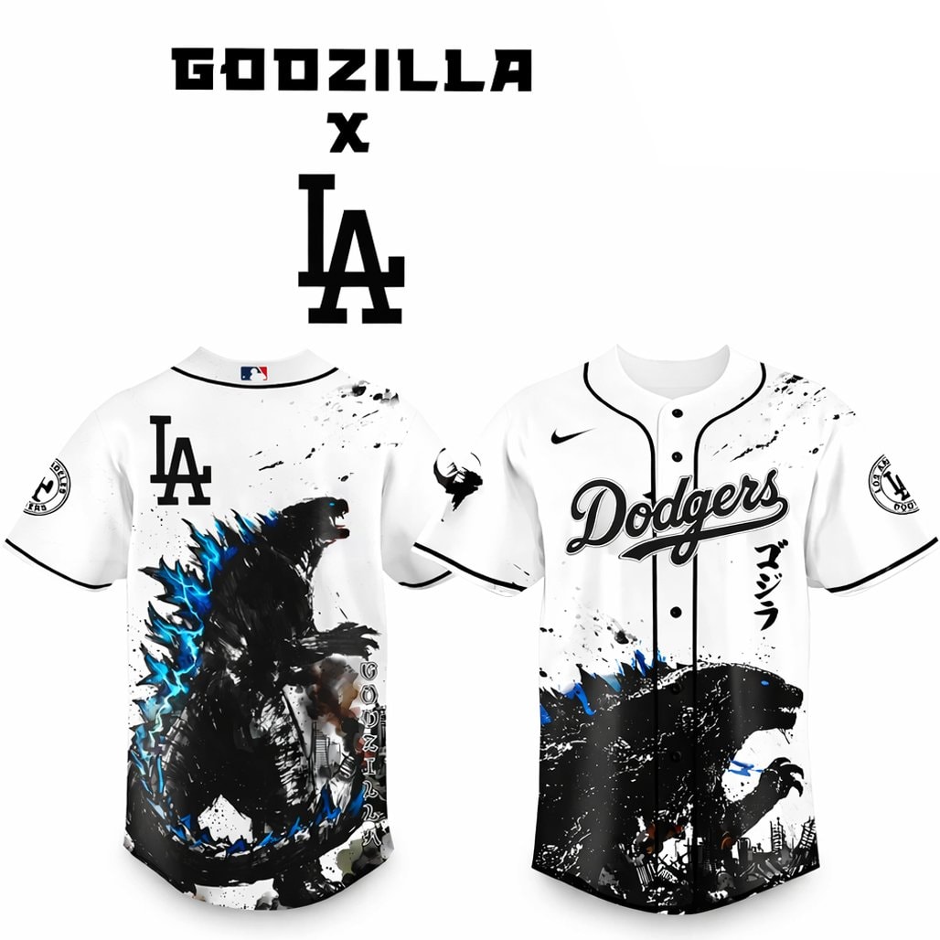 Baseball Team x Godzilla Monster Baseball Jersey