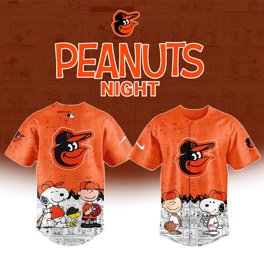 Baseball Team "75th Anniversary of Peanuts" Snoopy Jersey Unique Gifts For Baseball Fans