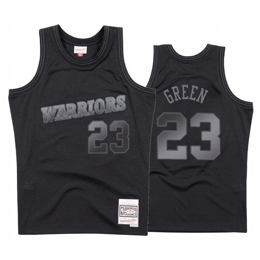 Men's Basketball Team Draymond Green 23 Black Tonal Jersey
