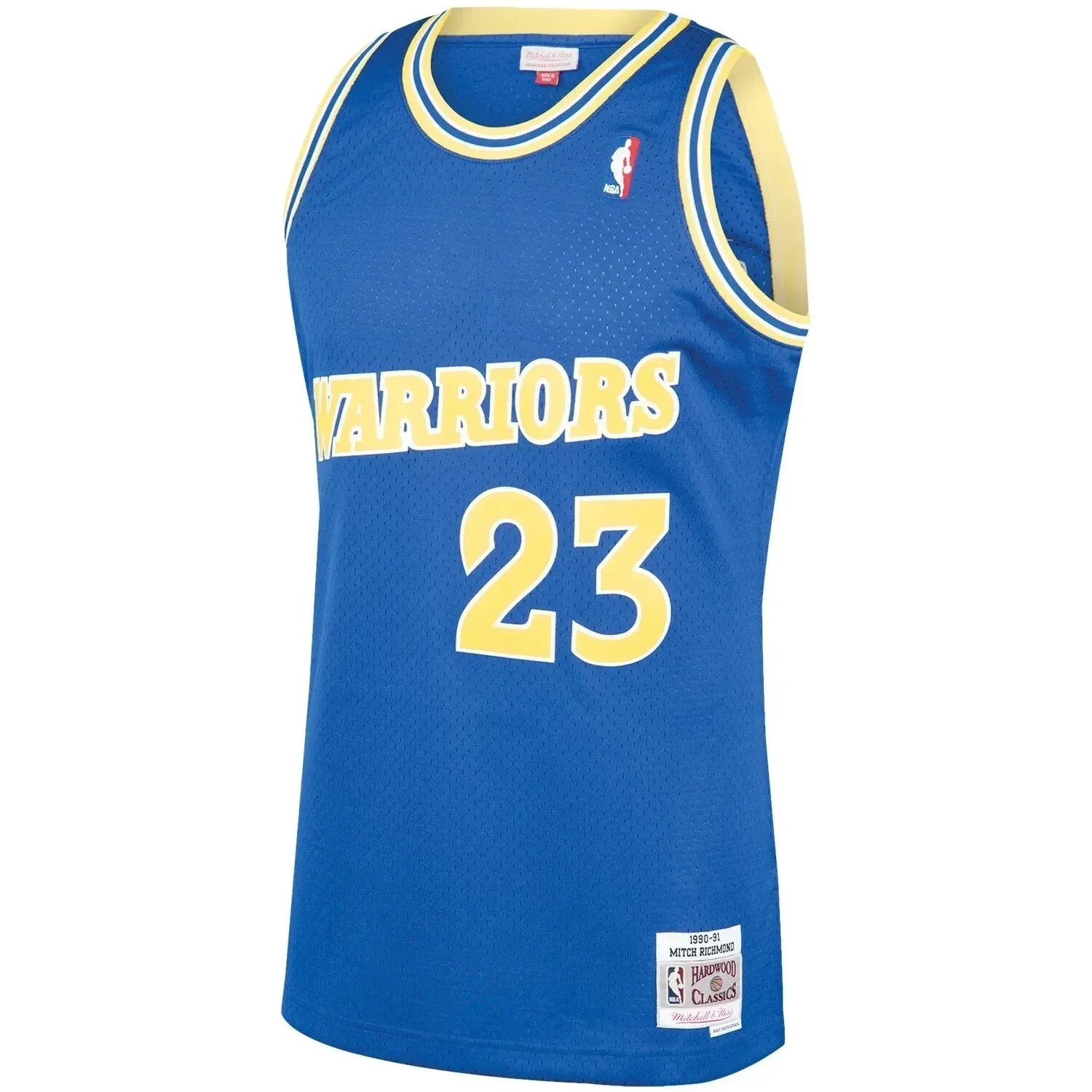 Mitch Richmond Basketball Team Mitchell Ness 1990-91 Hardwood Classics Swingman Player Jersey - Royal