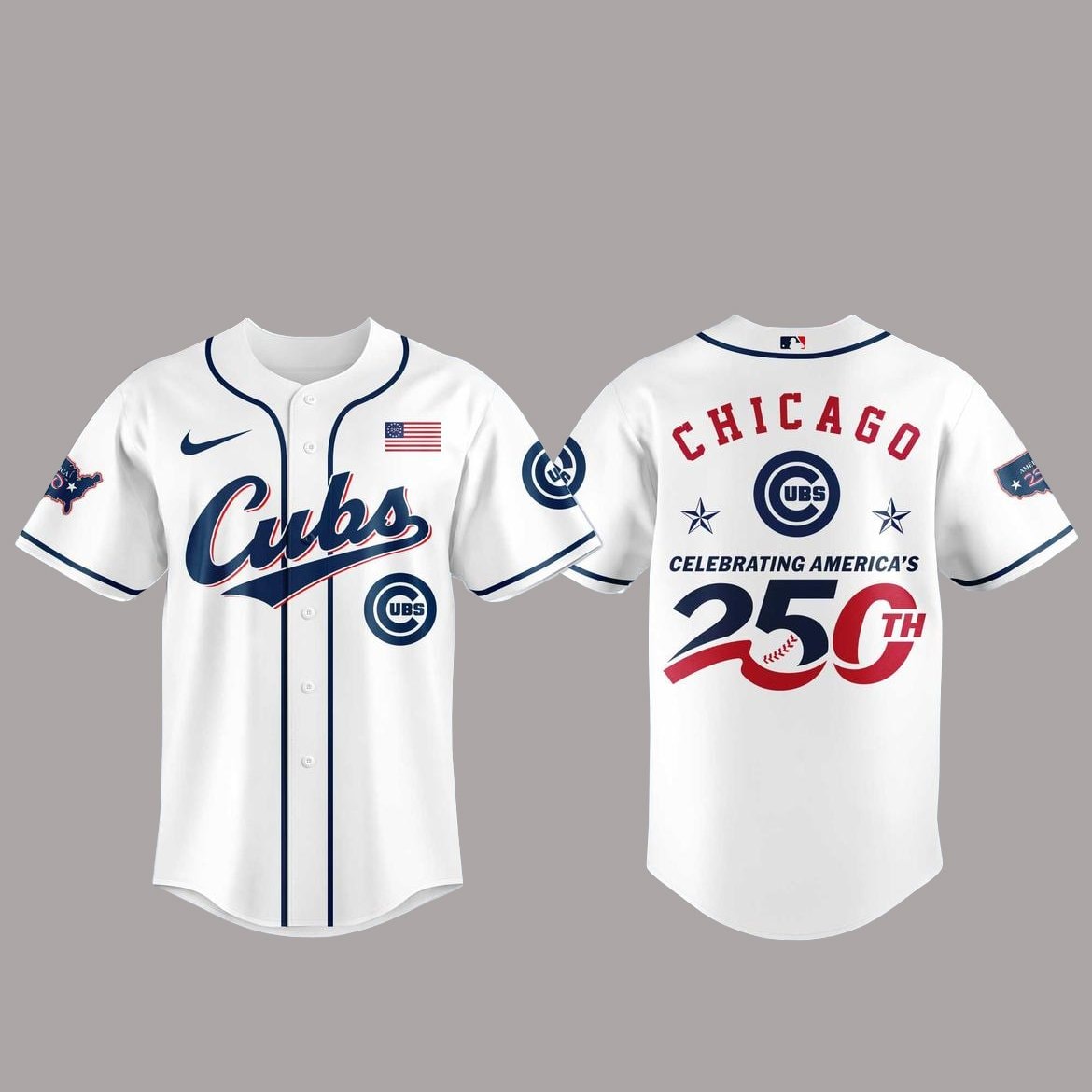 Baseball Team America 250th Anniversary Of USA 2026 Baseball Jersey