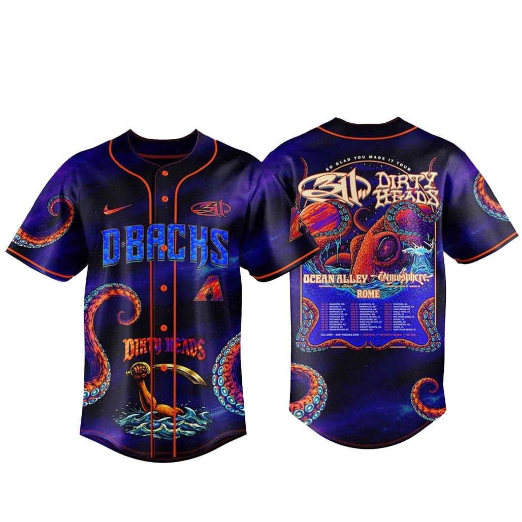 Baseball Team 311 x Dirty Heads 2026 So Glad You Made It Baseball Jersey