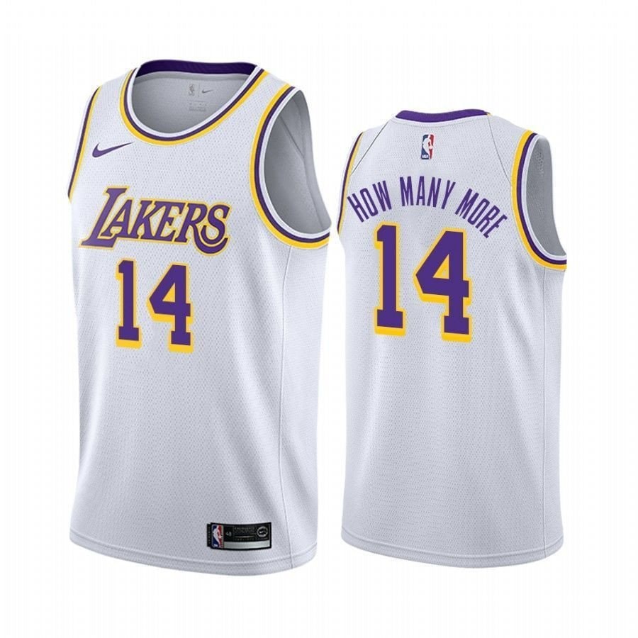 Men's Danny Green How Many More Lakers Association Jersey - Multicolor Polyester