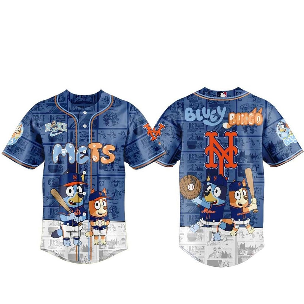 Baseball Team x Bluey And Bingo 2026 Night Baseball Jersey