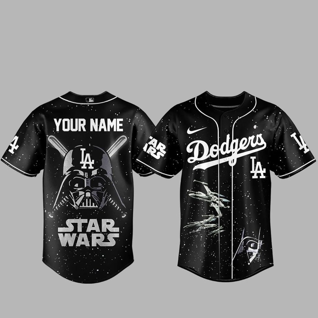 Custom Name Baseball Team x Star Wars 2026 Baseball Jersey