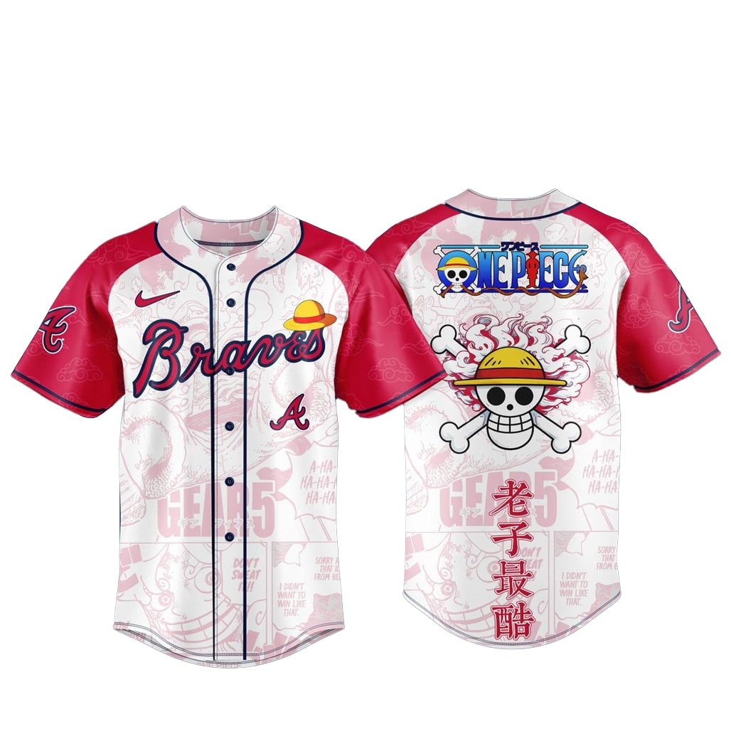Baseball Team x One Piece Night 2026 Game Baseball Jersey