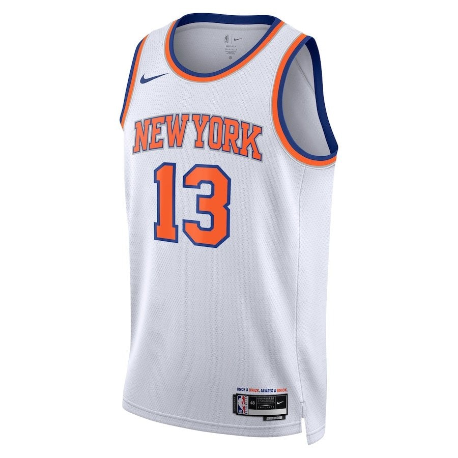 Evan Fournier 13 New York Knicks Unisex Swingman Jersey Association Edition White