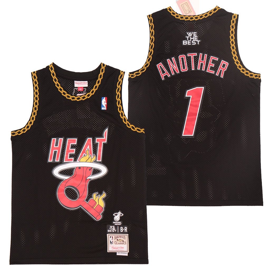 DJ Khaled x Miami Heat Swingman Jersey - Black Unisex