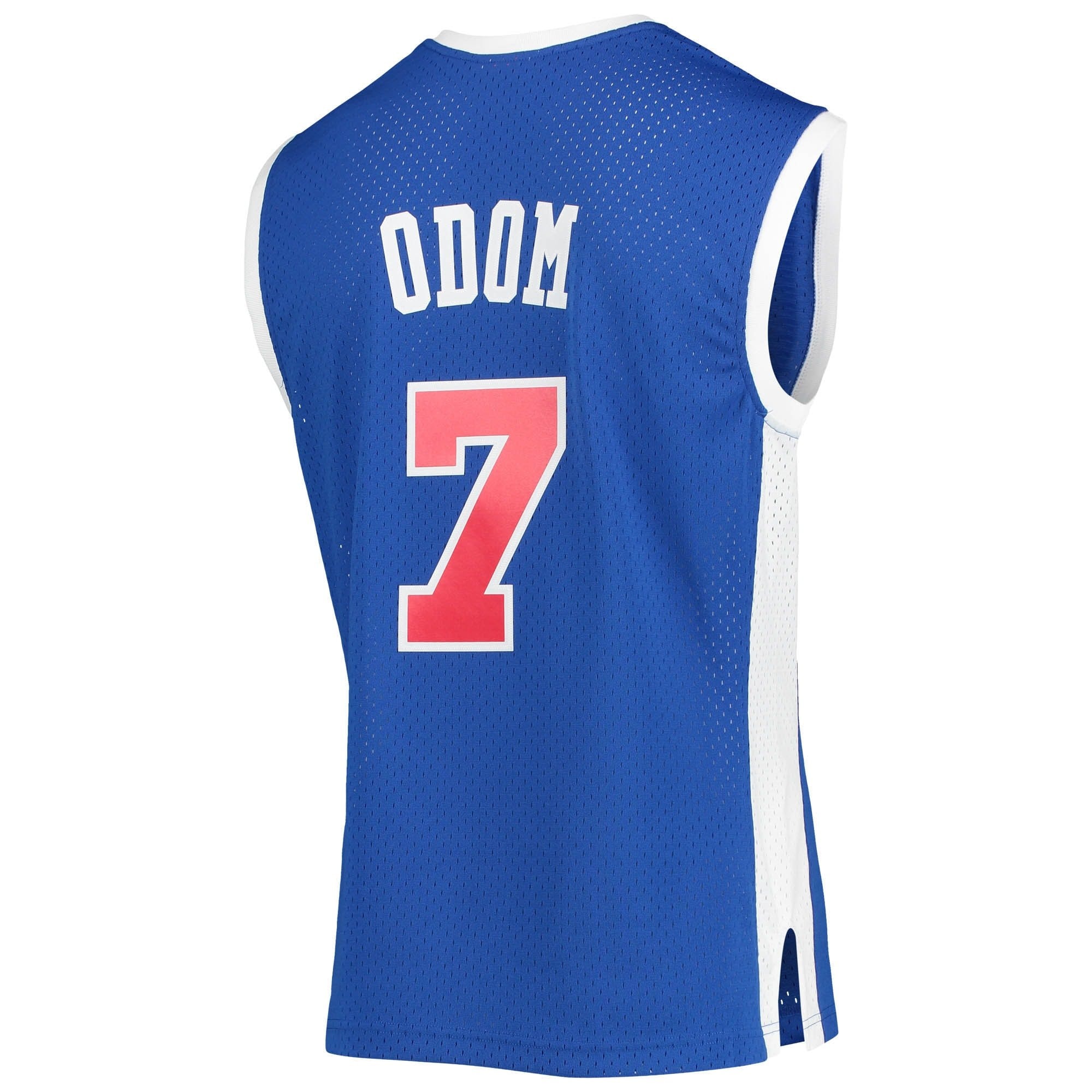 Men's Mitchell & Ness Lamar Odom Royal LA Clippers 2002-03 Hardwood Classics Swingman Jersey